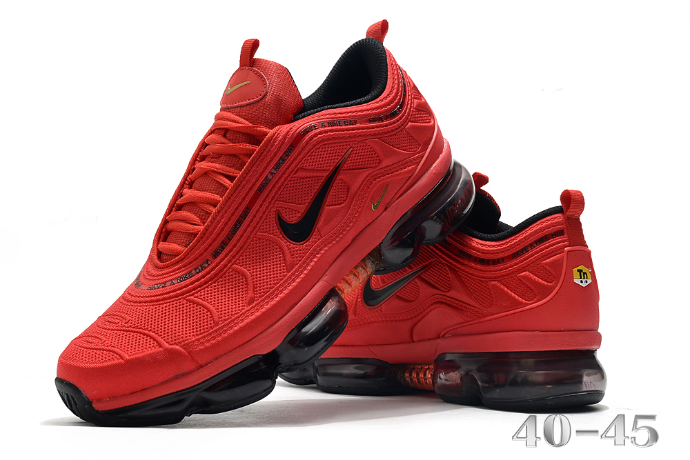 2020 Men Nike Air Max TN 97 Red Black Shoes